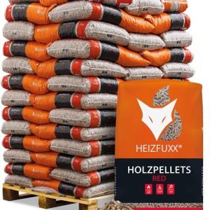 HEIZFUXX RED ENplus A1 – Houtpellets 975 kg – 65 Zakken