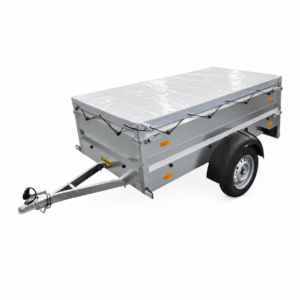 Humbaur Startrailer Basic aanhangwagen, 750 kg ongeremd – laadbak 2050 × 1095 × 300 mm