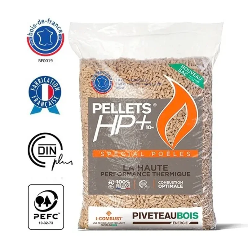 Piveteau HP+ Houtpellets 1080 kg 72 Zakken